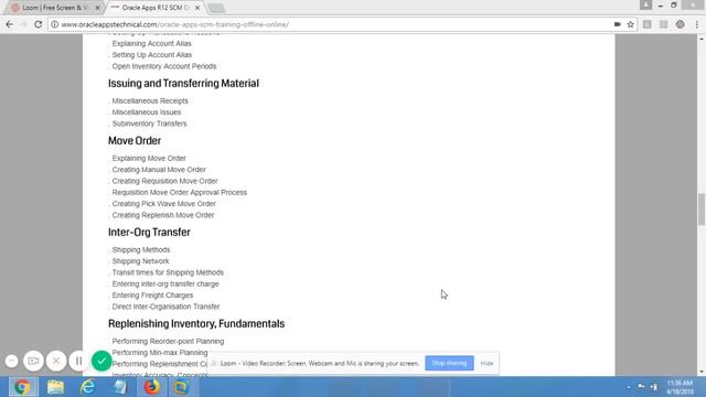 Creating Manual Move Order -Oracle Apps R12 SCM Functional Online Training Videos Published on Udem смотреть онлайн