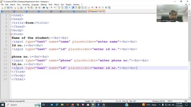 HOW TO DESIGN || REGISTRATION FORM || USING HTML смотреть онлайн