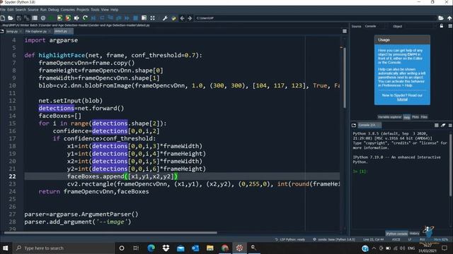 Age & Gender detection using Python смотреть онлайн