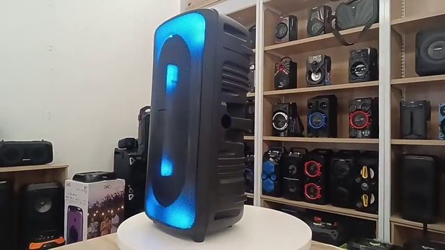 FM USB karaoke zvočnik Bluetooth 150W смотреть онлайн