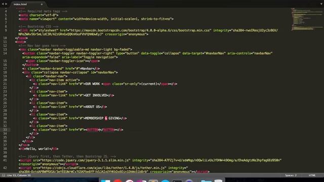 Create A Website With Bootstrap 4 - Part 2 смотреть онлайн