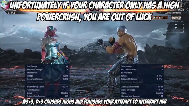 Alisa has a hard to react to mix up so let's do something else! смотреть онлайн