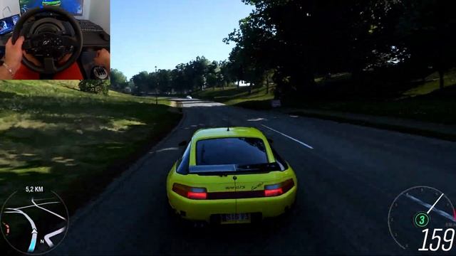 Porsche 928 GTS Build - Gameplay with Steering Wheel I Forza Horizon 4 смотреть онлайн