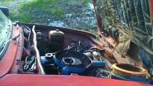 огонь из карбюратора