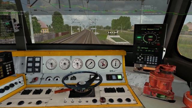 ZDSimulator. ТЭП70-377 БЧ на участке Михановичи - Руденск. смотреть онлайн