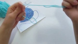 Как вязать в несколько нитей из одного клубка