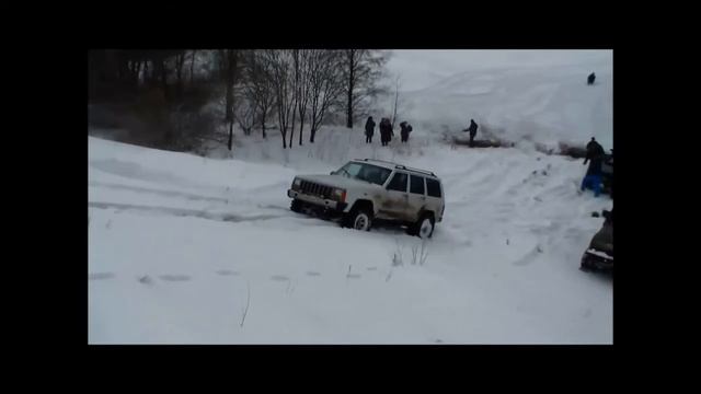 УАЗ-Патриот. Покатушка по снегу смотреть онлайн