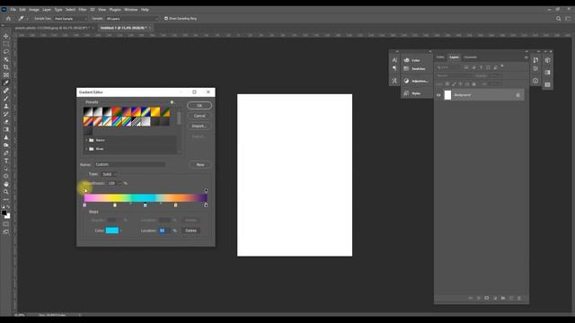 #9 Градиенты в Adobe Photoshop смотреть онлайн