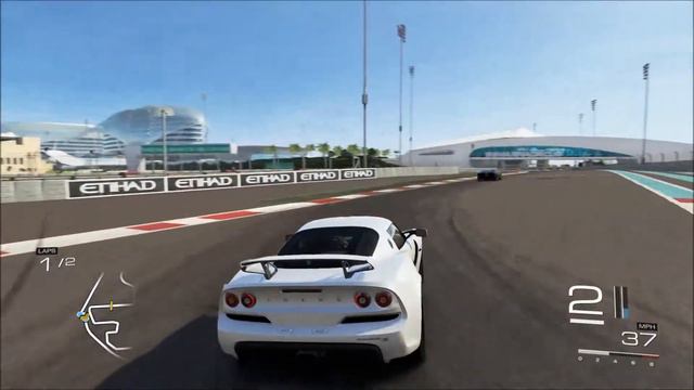 Forza 5 2012 Lotus Exige S on Yas Marina Gameplay смотреть онлайн