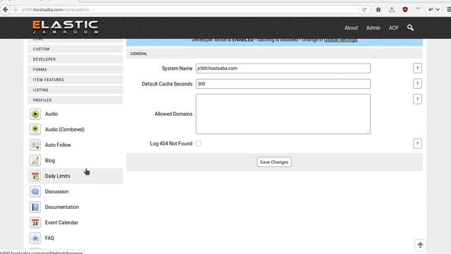 Admin Control Panel - Left Side Menu смотреть онлайн