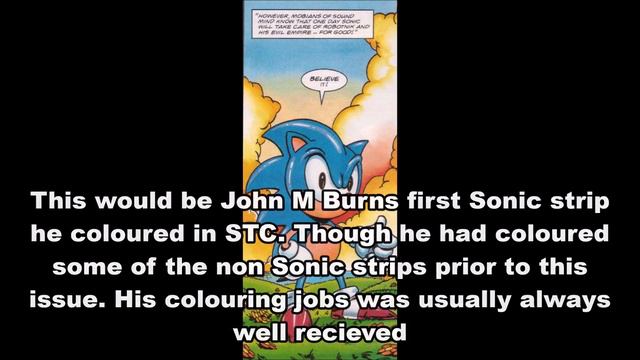 Evolution of Sonic The Hedgehog in Sonic The Comic (audio version) Part 1