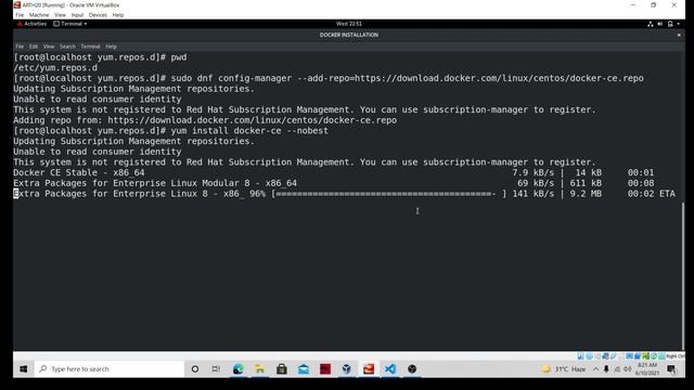 DOCKER INSTALLATION смотреть онлайн