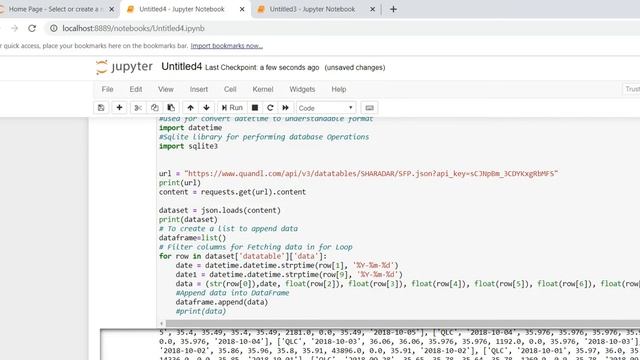 Python -How to extract WebAPI Data and converting as dataset смотреть онлайн