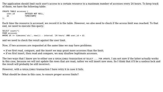 Databases: How to handle concurrency during an INSERT-SELECT cycle? (2 Solutions!!) смотреть онлайн