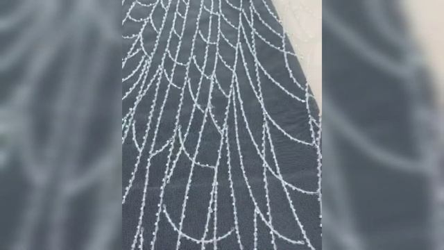 Сетка с бисером и пайетками волны #0325 смотреть онлайн