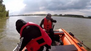 Обкатываем новый комплект лодка Солар 380 джет туннель +гольфстрим 9.9 (15)