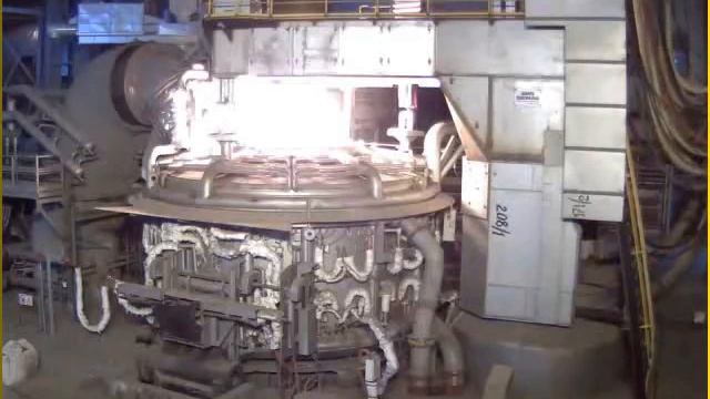 TAGMET пуск ДСП-150 28-06-2013 Подъем электродов смотреть онлайн