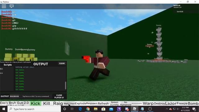 Roblox Script Showcase: Exo's Bruh Gun 2.0 смотреть онлайн