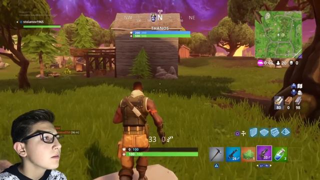 THANOS МИ Е ПРИЯТЕЛ ! | FORTNITE BATTLE ROYALE смотреть онлайн