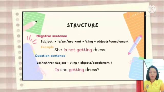 present continuous & past continuous P.6 смотреть онлайн