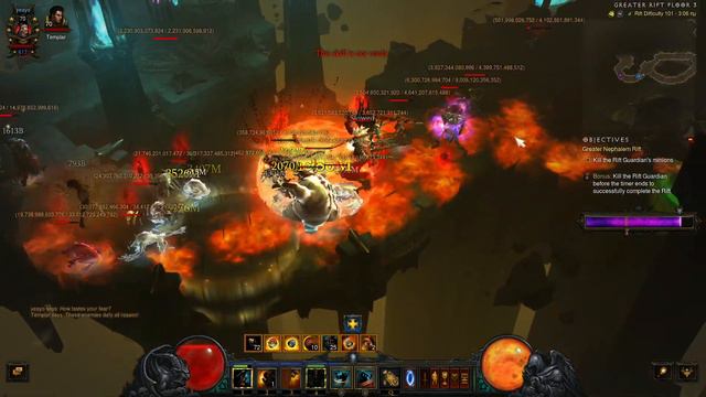 Diablo 3 Season 21 Start 8 min GR 101 Para 600 Trash Gear/Gems Rend WW Barb !!!Solo Play Only смотреть онлайн