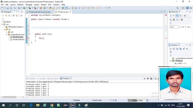 Producer and Consumer program-2 in java - like 0011223344 смотреть онлайн