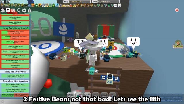 Spirit, Gummy Bear & Stick Bug Christmas Quests Completed - 10th & 11th Gift Rewards - Roblox BSS смотреть онлайн