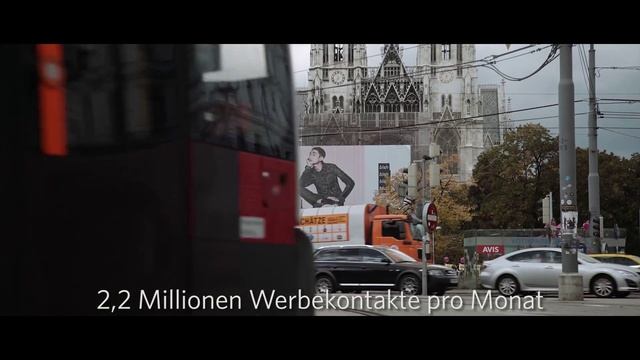 Großbildwerbung auf der Votivkirche, Wien смотреть онлайн