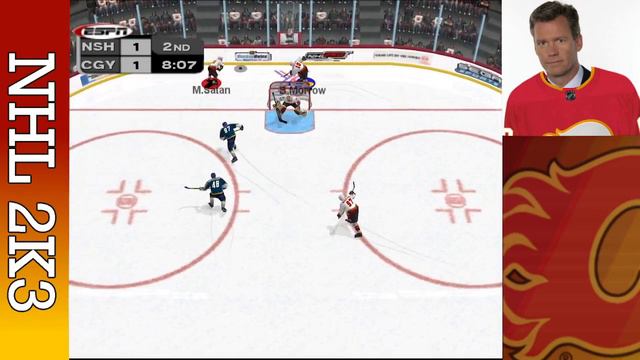 Dancing Shoes, Scoring Gloves | NHL 2k3 Round 3, Game 2 - NSH @ CGY смотреть онлайн