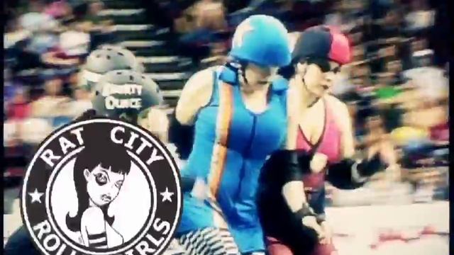 RAT CITY ROLLERGIRLS AND JET CITY ROLLERGIRLS DERBY ACTION смотреть онлайн
