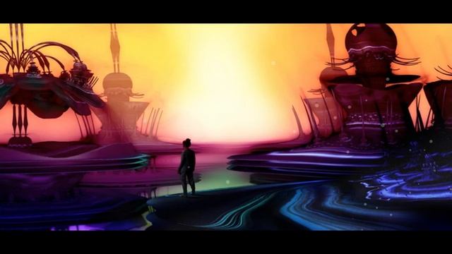 Ambient cyberpunk sunset music - relax and chill out - 1 hour смотреть онлайн