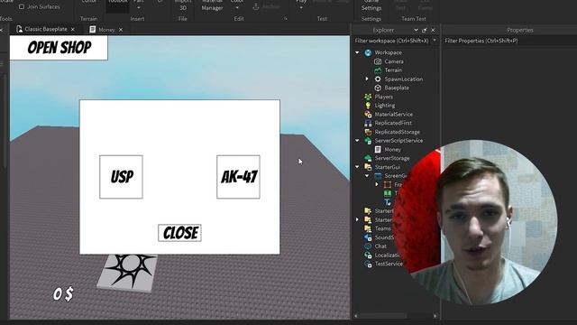 Создаем CS на Roblox. Как сделать магазин смотреть онлайн