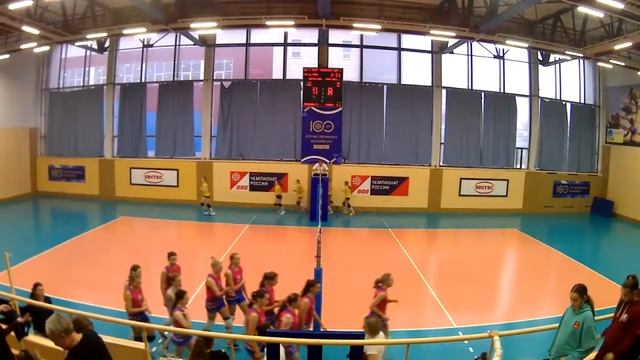 Первенство ЦФО по волейболу среди девушек 2009-10 г.р. 1 этап(Обнинск 1-11.11.2023) смотреть онлайн