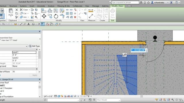 Revit Garage 09 Stairs смотреть онлайн