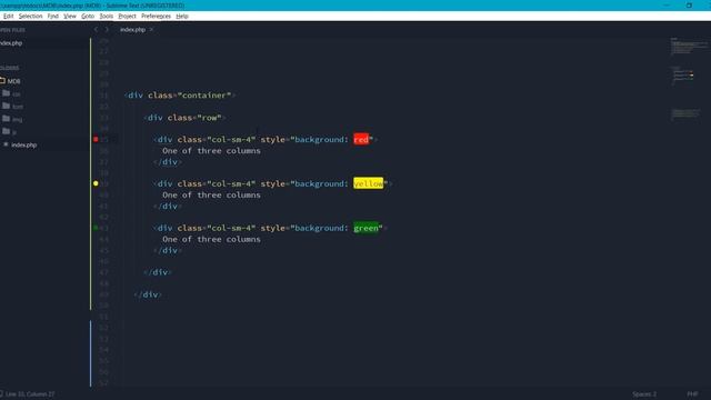 04 - Material Design for Bootstrap 4 | Cuadrículas (Grids) Práctico. - Uso básico de las columnas. смотреть онлайн