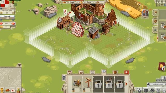 Браузерная игра GoodGame Empire # 1 Первые шаги