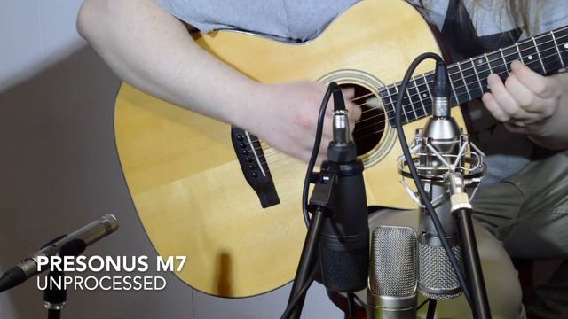 Affordable Studio Microphone Shootout - Rode NT2a - Presonus M7 - CAD GXL3000 смотреть онлайн