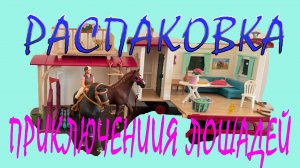 Приключения лошадей, часть 1 Распаковка