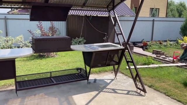 Мангальная зона .