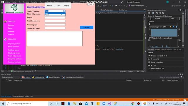 SISTEMA DE PRESTAMOS CON SQL SERVER EN WINFORMS смотреть онлайн