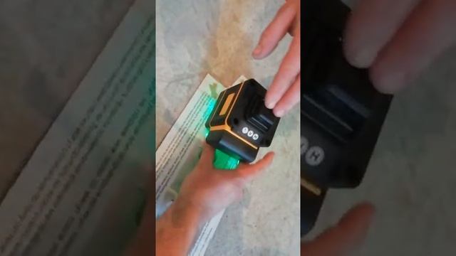 Лазерный уровень 4D с Алиэкспресс смотреть онлайн