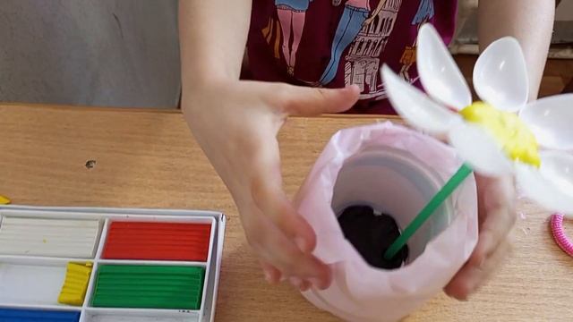 Поделка на 8 Марта.