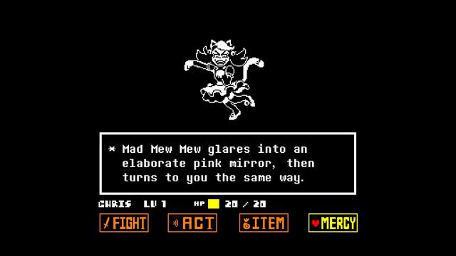 Mad Mew Mew Fight Undertale
