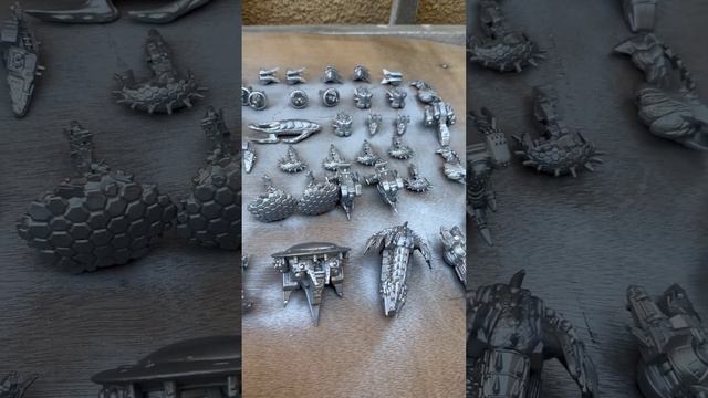 Часть 2 быстрой покраски космических миниатюр для настольной игры Stars of Akarios смотреть онлайн