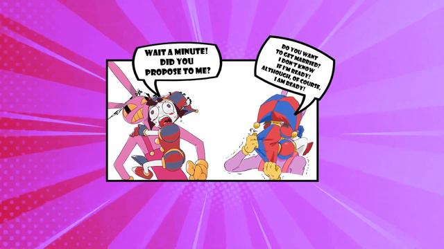 Mini Jax With Pomni ... | The Amazing Digital Circus Comic | TADC