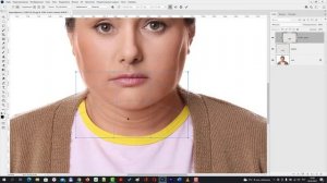 Как убрать двойной подбородок в Фотошоп - быстрый и надежный способ