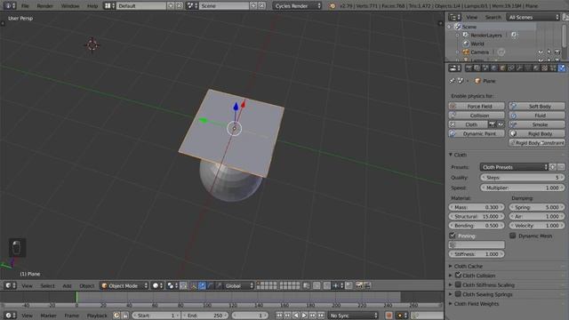 Vertex Groups | Blender 2.79 Fundamentals смотреть онлайн