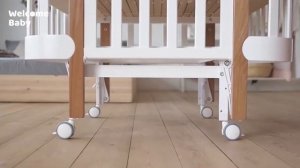 Обзор кроватки-трансформер MOMMY LUX HAPPY BABY