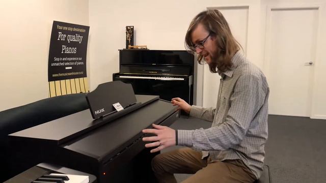 NUX WK-400 88 Note Weighted Digital Piano смотреть онлайн
