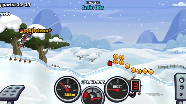 Играю в испытании Hill Clim Racing 2 (hcr2)